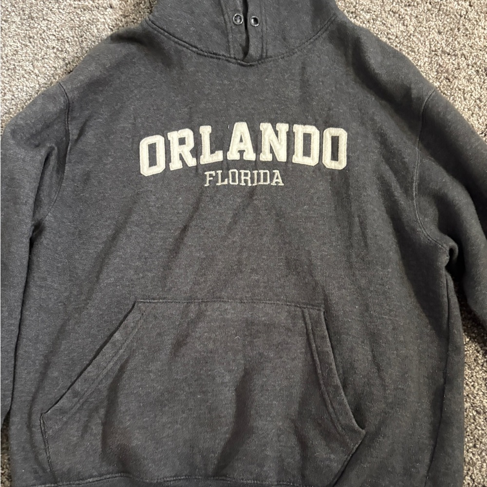 Charcoal Orlando Florida Hoodie
